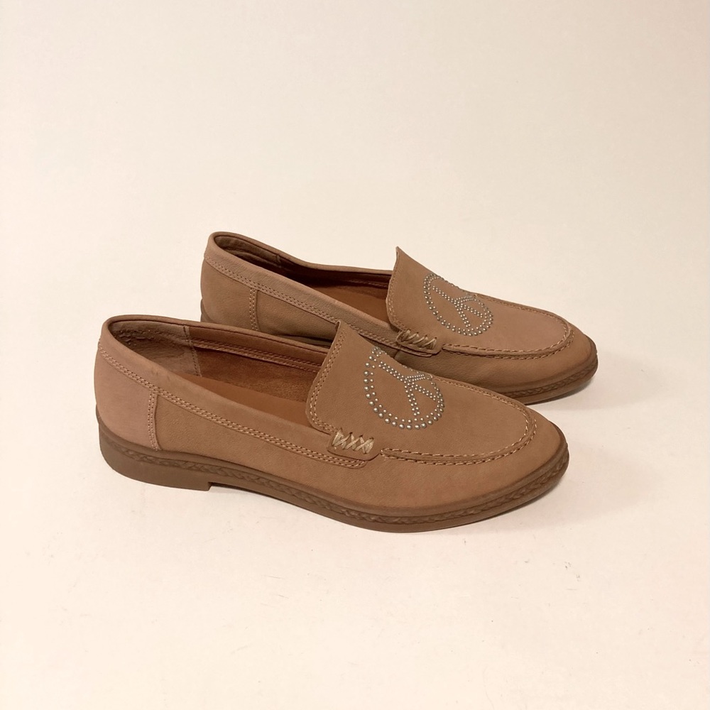 Lucky Brand Tan Leather Loafers size 6.5